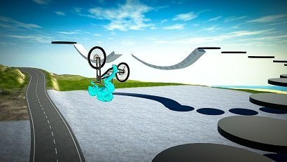 自行车极限骑手3D截图0
